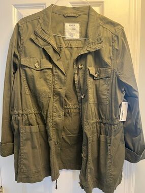 Sonoma Olive Utility Jacket for Women